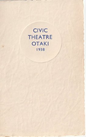 Civic Theatre invitation cover